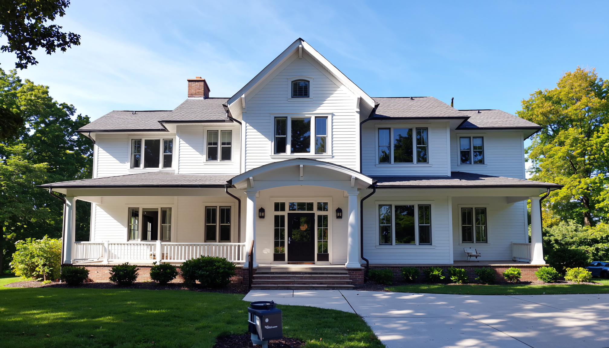 Gloucester, MA home seamless gutters